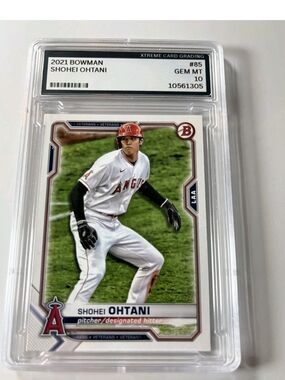 Shohei Ohtani 2021 Baseball Card - White